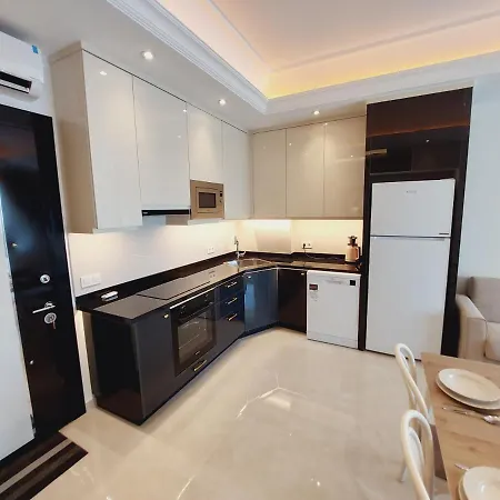 Yekta Tradecenter Residenz Balkon Mit Meeres Blick Апартаменти Аланія