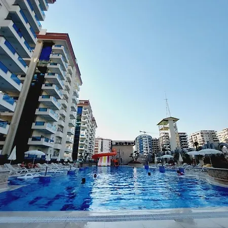 Yekta Tradecenter Residenz Balkon Mit Meeres Blick * Аланія