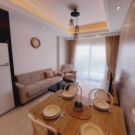 Yekta Tradecenter Residenz Balkon Mit Meeres Blick Апартаменти Аланія